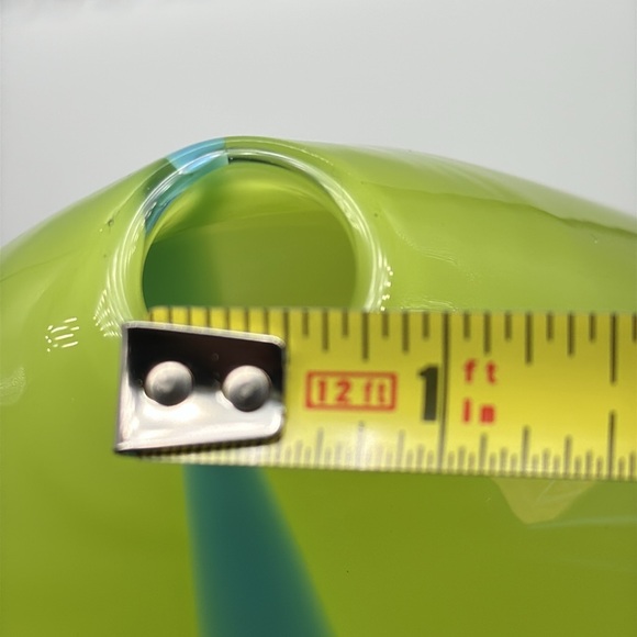 Art Glass Hand Blown Vase signed - Picture 12 of 12